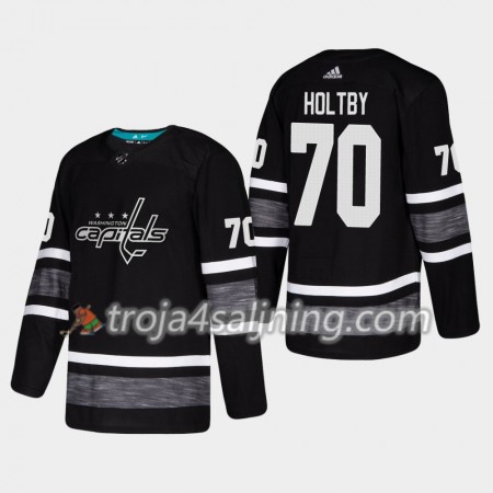 Washington Capitals tröja Braden Holtby 70 Svart 2019 All-Star Adidas Authentic - NHL Tröjor Herr